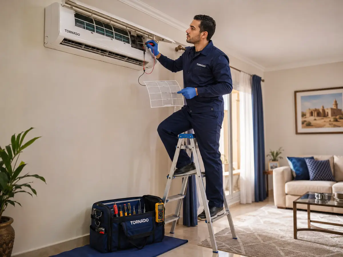 سمارت سيرفيس بتصلح جهاز Tornado في البيت